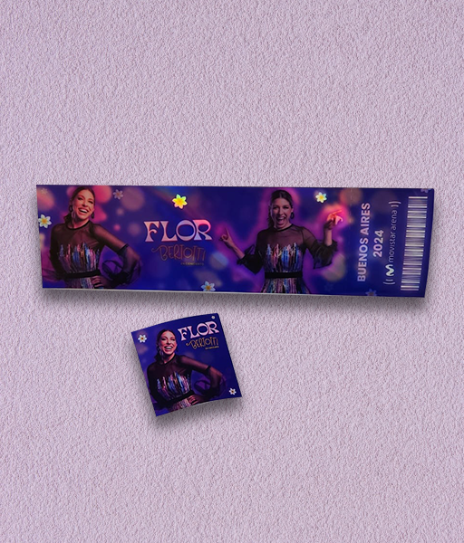 Producto - SET FLOR BERTOTTI - Recuerdo Movistar Arena