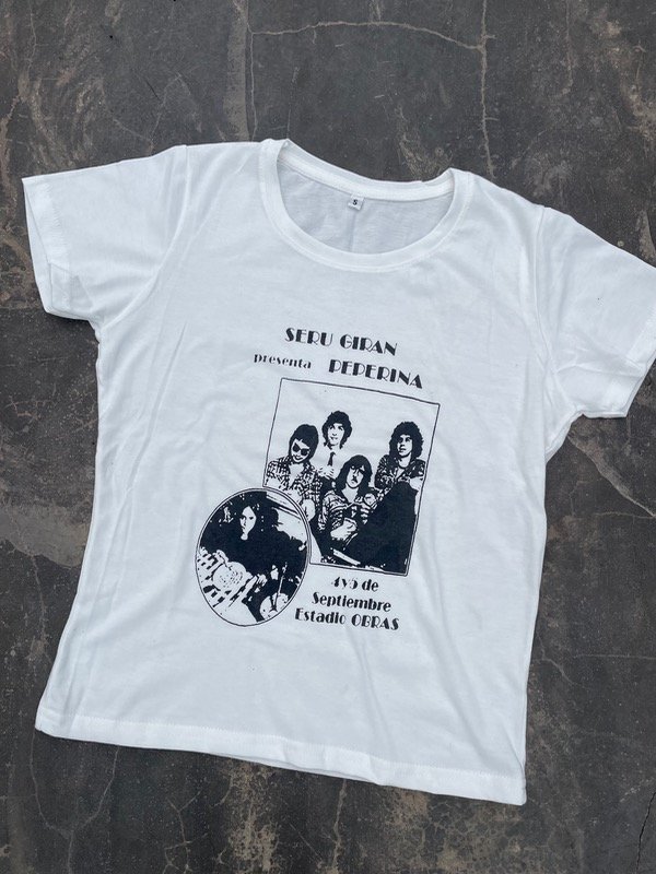 Producto - Baby tee Peperina crudo