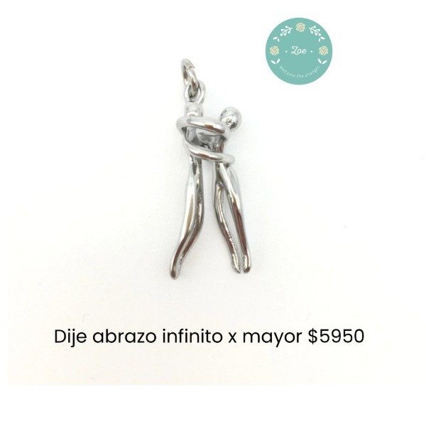 Producto - Dije abrazo infinito