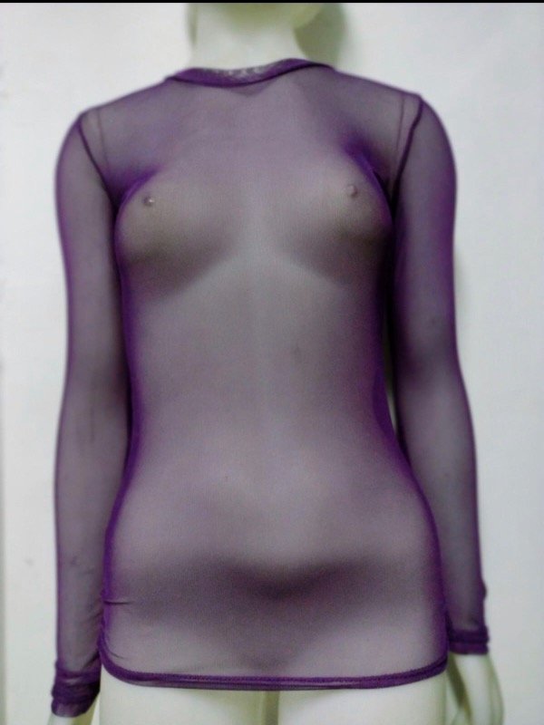 Producto - Tul violeta larga