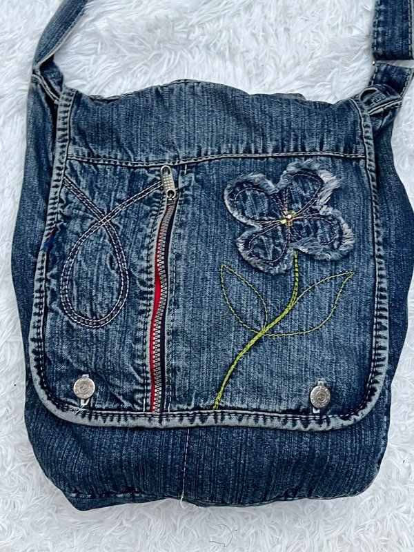 Morral jeans y2k — imagen 6