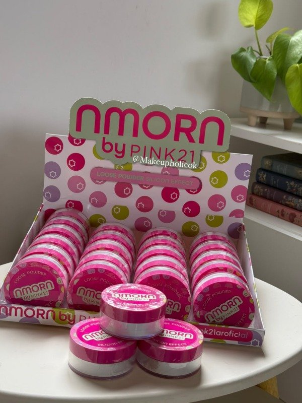 Producto - POLVO TRASLUCIDO NMORN EFECTO SILICONA - PINK 21 - CAJA DE 24 UNIDADES - 1