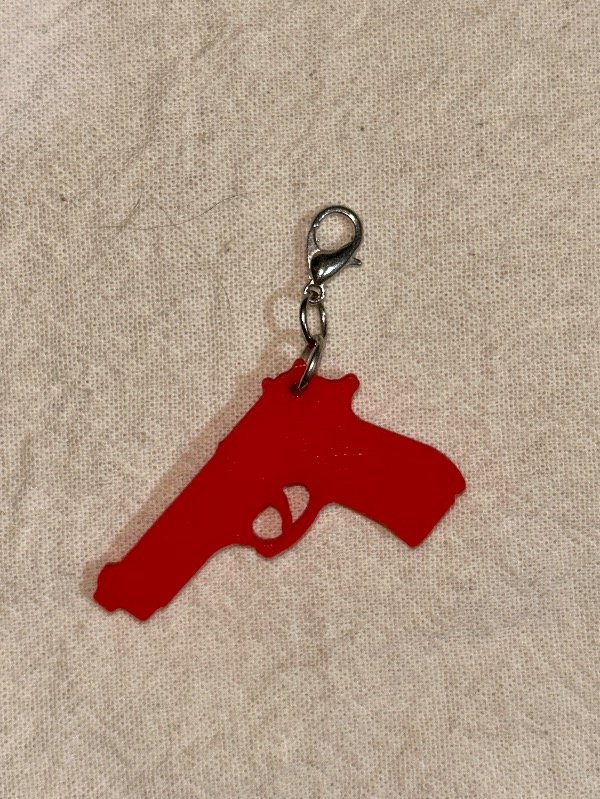 Producto - Colgante Gun Rojo I