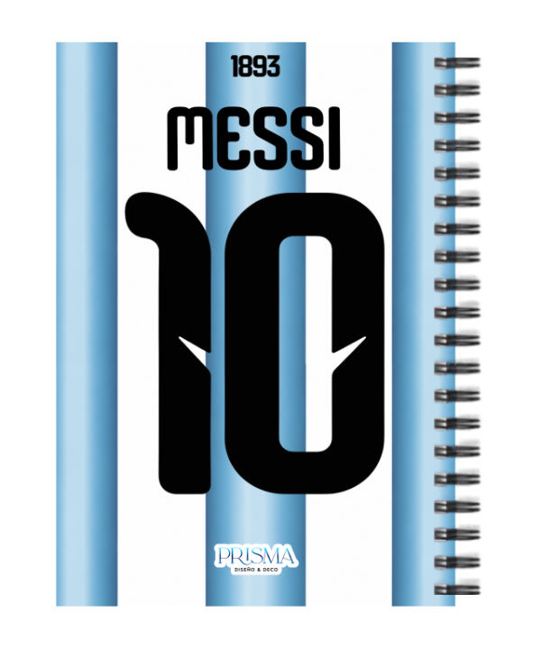 Producto - Cuaderno A5 Messi Camiseta - 1
