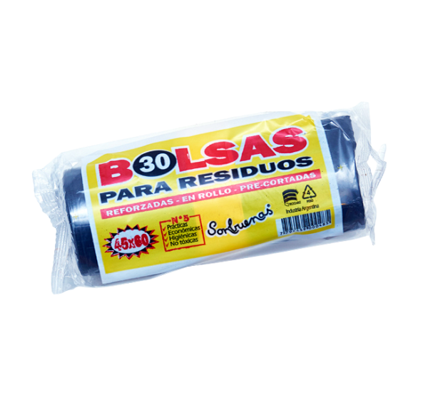 Producto - Bolsas de Consorcio SonBuenas 45x60  Paquete x30