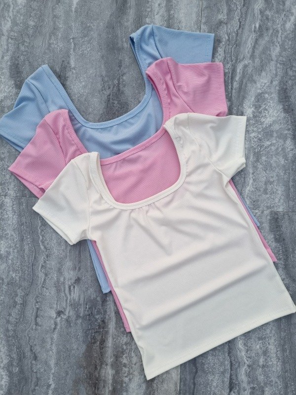 Producto - [t072] Remera M/C escote U morley