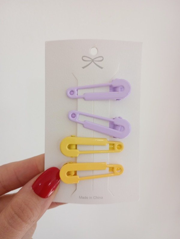 Producto - Set Hebillas X4 Eva Lila
