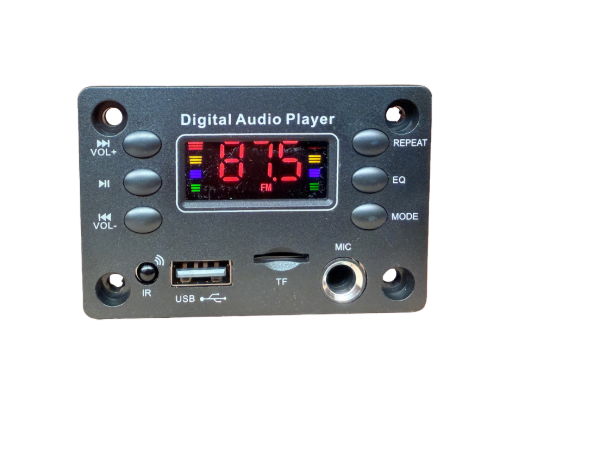 Producto - A05 MODULO BLUETOOTH SIN AMPLIFICADOR (CUADRADO BOTONES GRANDES)