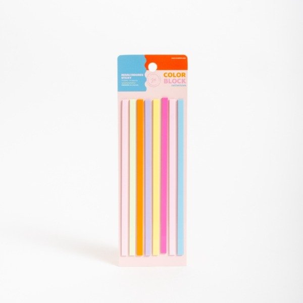 Producto - Notas Resaltadores FW Colorblock