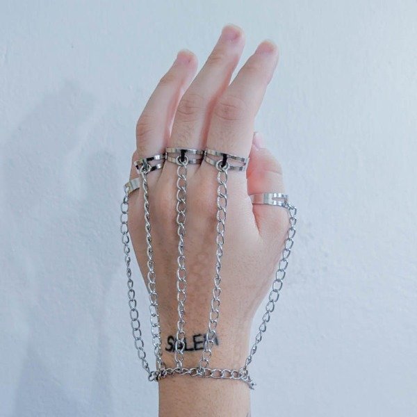 Producto - Anillos con cadenas
