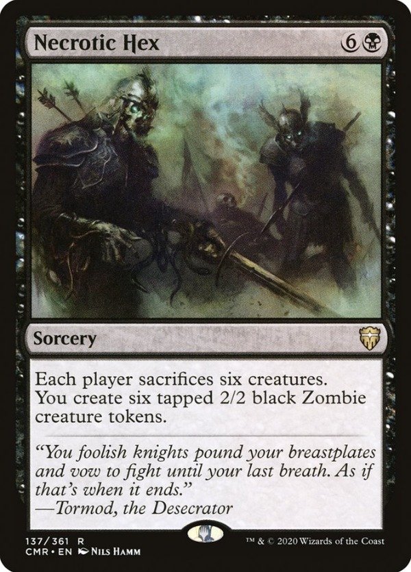 Producto - Necrotic Hex #137  Commander Legends