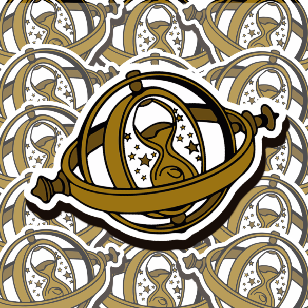 Producto - Sticker Giratiempo - Haryy Potter