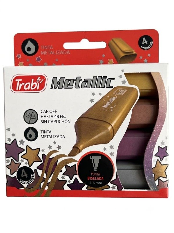 Producto - Resaltadores Trabi Metallic x 4