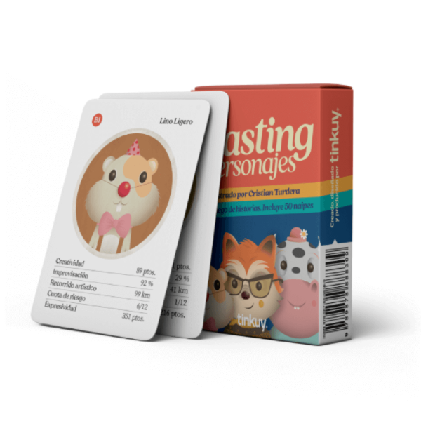 Producto - CASTING DE PERSONAJES - Cartas literarias