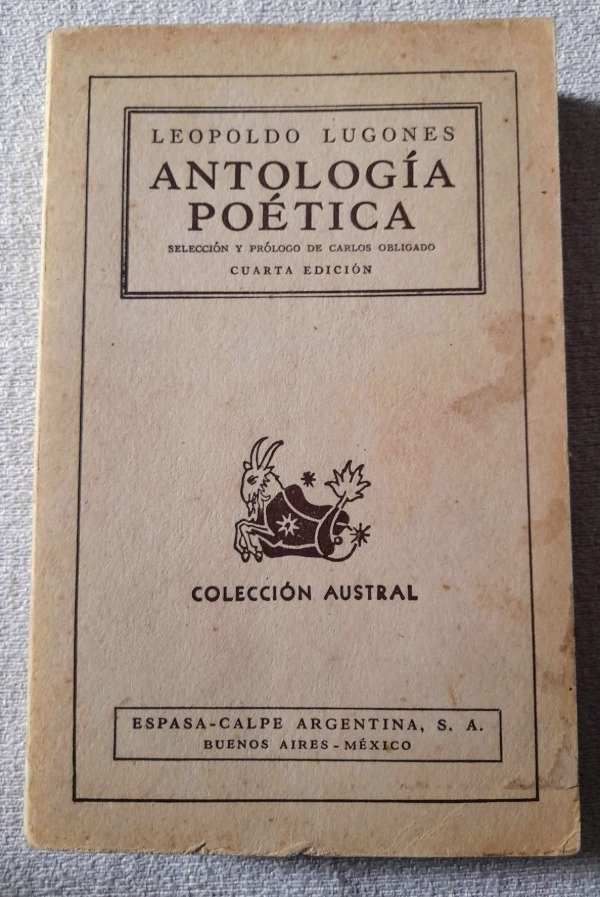 Producto - Antología Poética - Leopoldo Lugones - Coleccion Austral #200