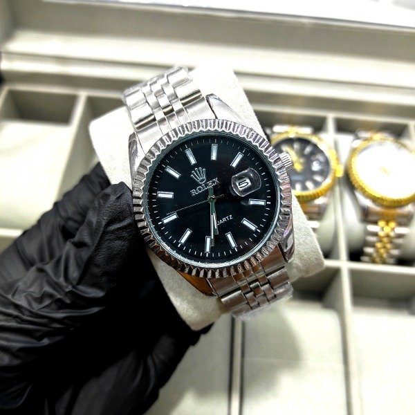 Producto - ROLEX PLATEADO C/NEGRO