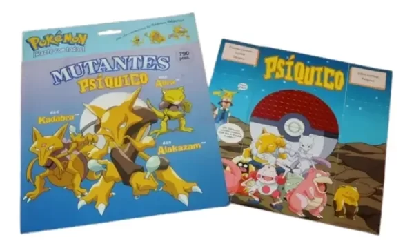 Producto - Pokemon Mutantes Psiquico Abra Kadabra Alakazam (usado)