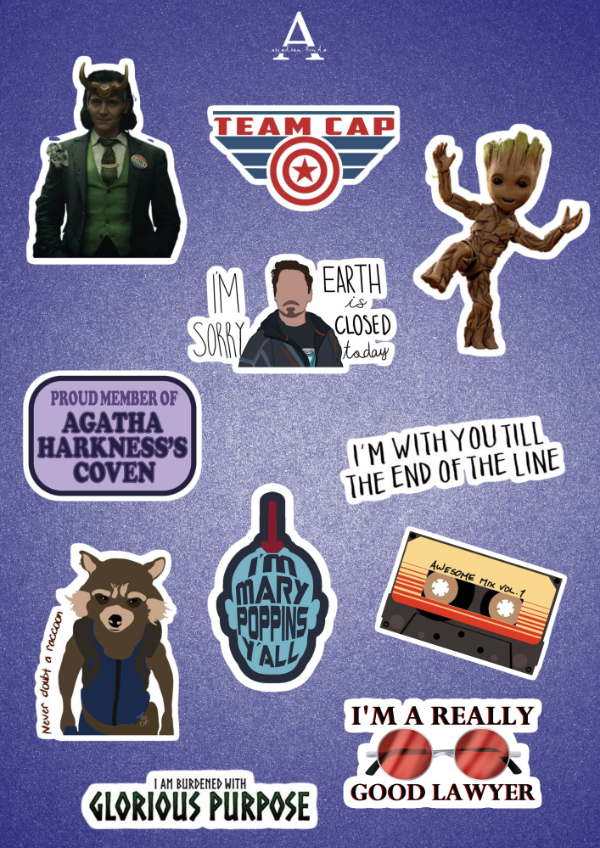 Producto - Stickers Marvel ll