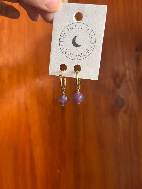 Producto - Amatista (acero dorado)