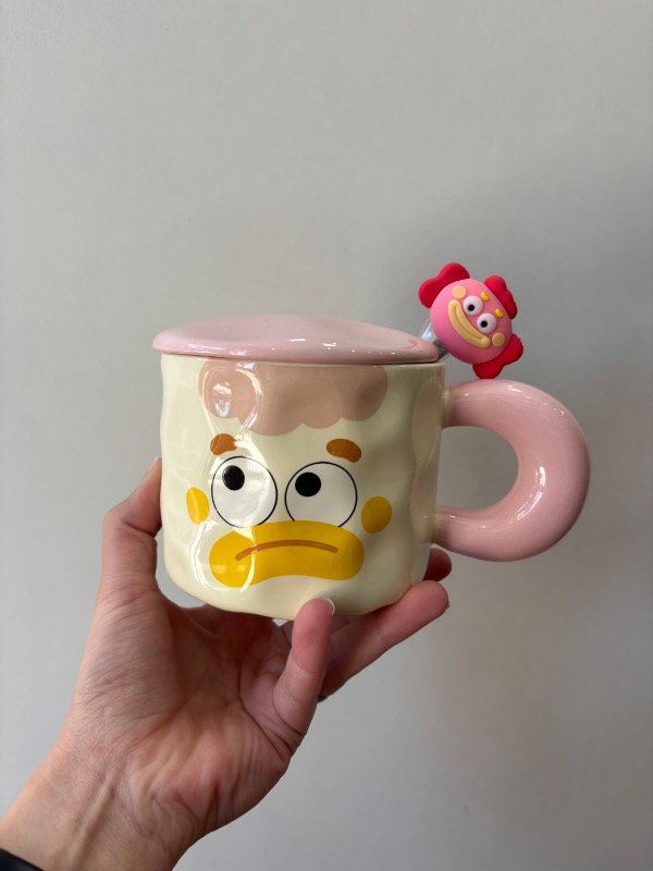 Producto - Taza Payaso con tapa y cuchara