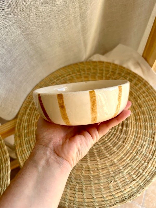 Producto - Cazuela Mediana Ocre