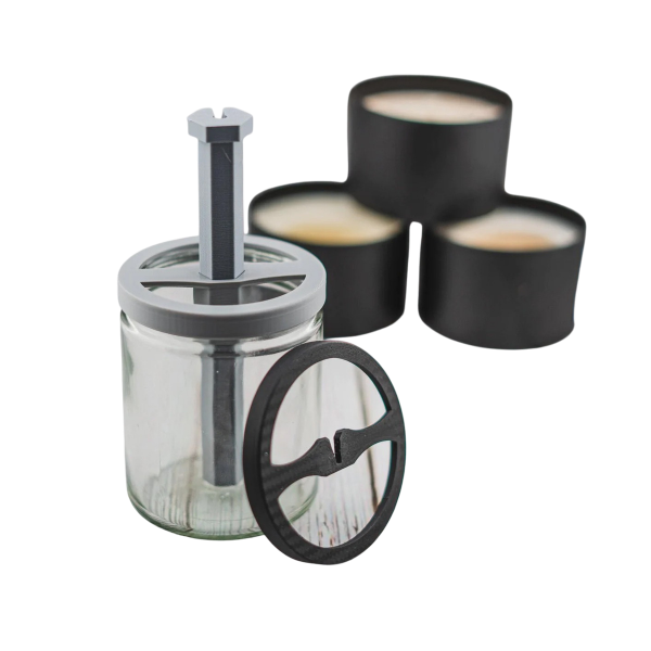 Producto - Aplicador Y Centrador De Pabilo Vela - Vaso Whisky Tennessee
