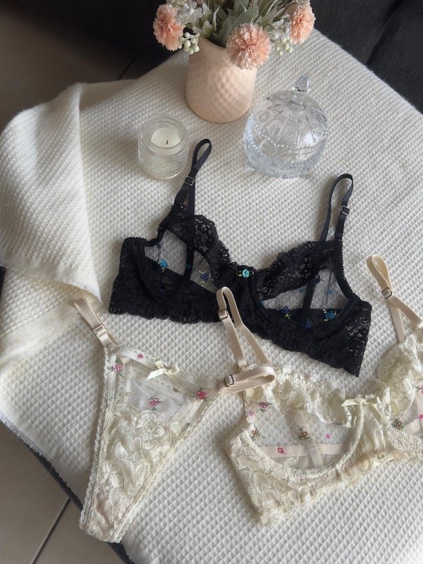 Producto - Set flower negro