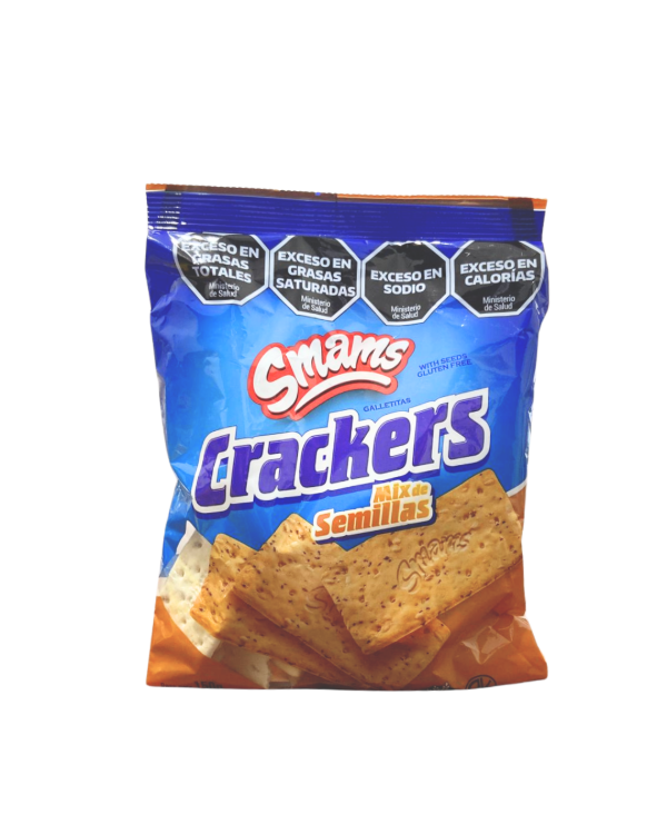 Producto - CRACKERS CON SEMILLAS SMAMS 150G