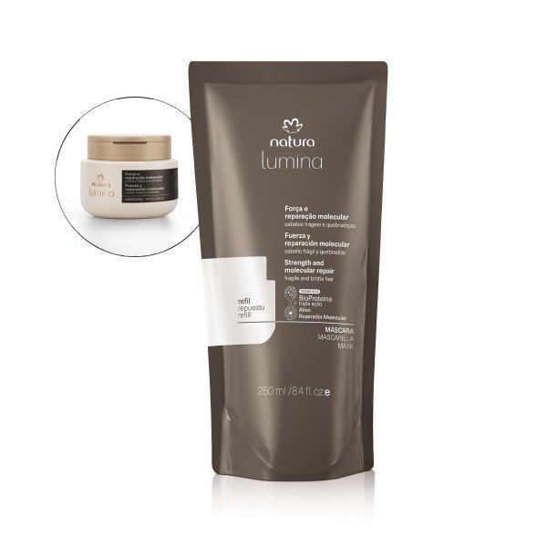 Producto - Repuesto máscara Fuerza y reparación molecular 250ml - Lumina