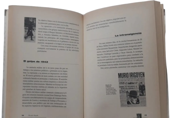 Producto - Grandes Protagonistas De La Historia Felix Luna Ricardo Balbin (usado) - 1