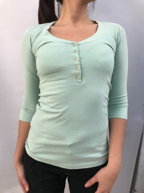 Producto - Longsleeve SAIL verde lima - 1