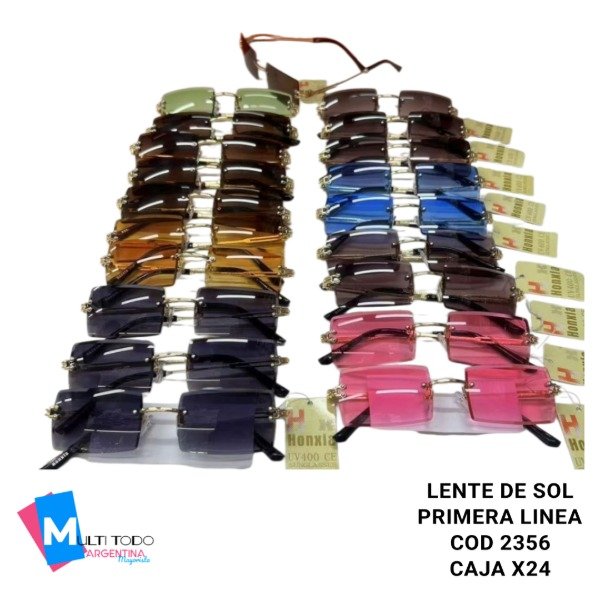 Producto - LENTE DE SOL PRIMERA LINEA COD 2356 CAJA X24
