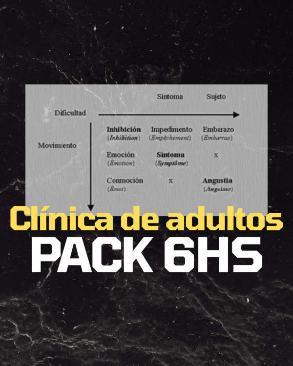 Producto - Clínica de adultos - Pack de 6 Horas