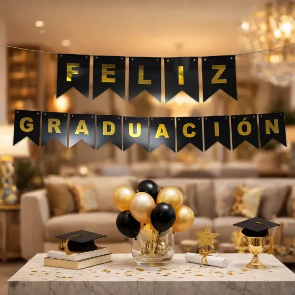 Producto - banderin feliz graduacion