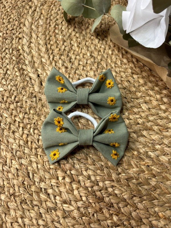 Producto - Moño Margarita Amarillo