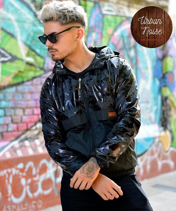Producto - Rompeviento camuflada forrada