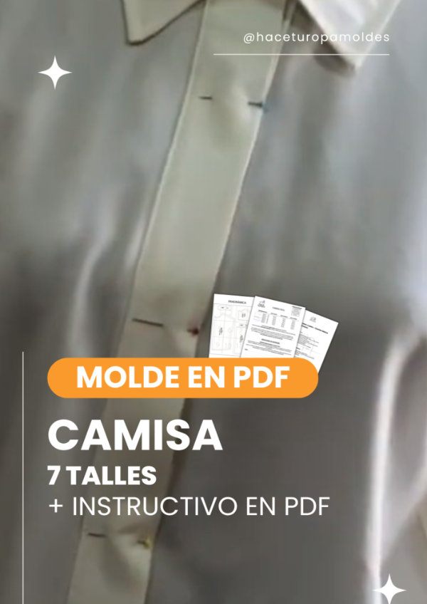 Producto - CAMISA + INSTRUCTIVO EN PDF