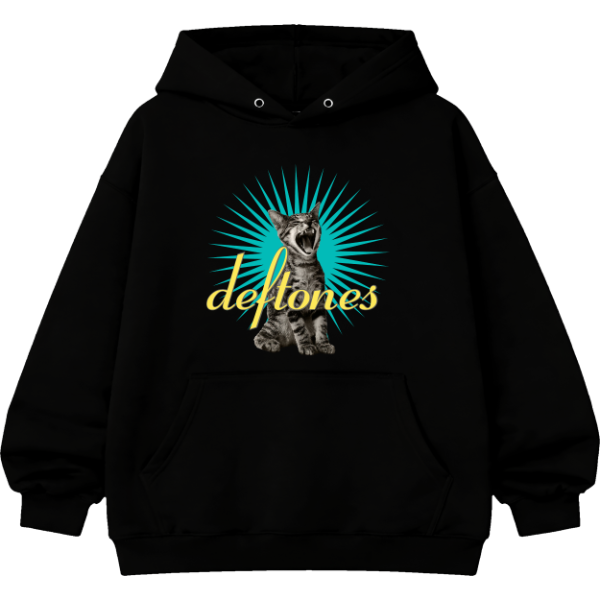 Producto - Deftones Buzo Canguro - Gatito