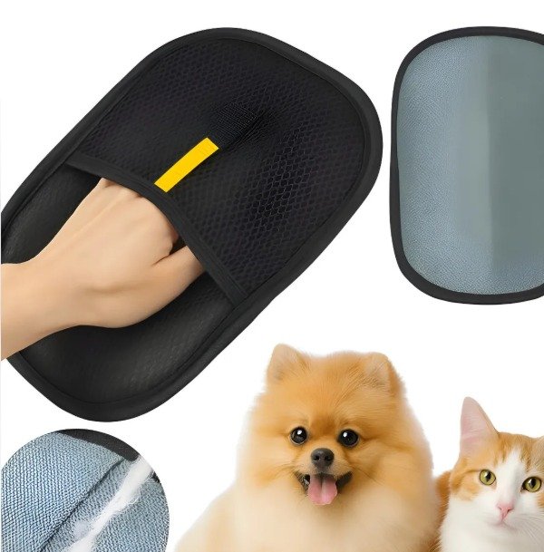 Producto - MANOPLA SACA PELUSAS Y PELOS PARA ROPA SILLÓN TAPIZADO