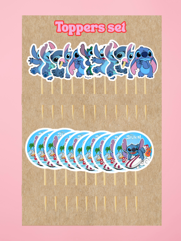 Producto - Set de toppers x 22 und Stich