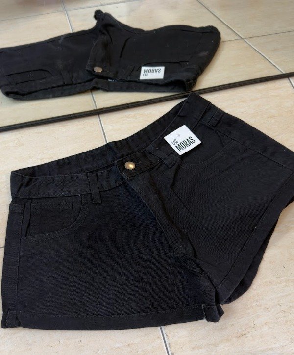 Producto - SHORT TIRO BAJO NEGRO - 2