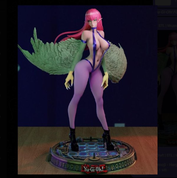 Producto - Figura Dama Arpía - Yu-Gi-Oh!