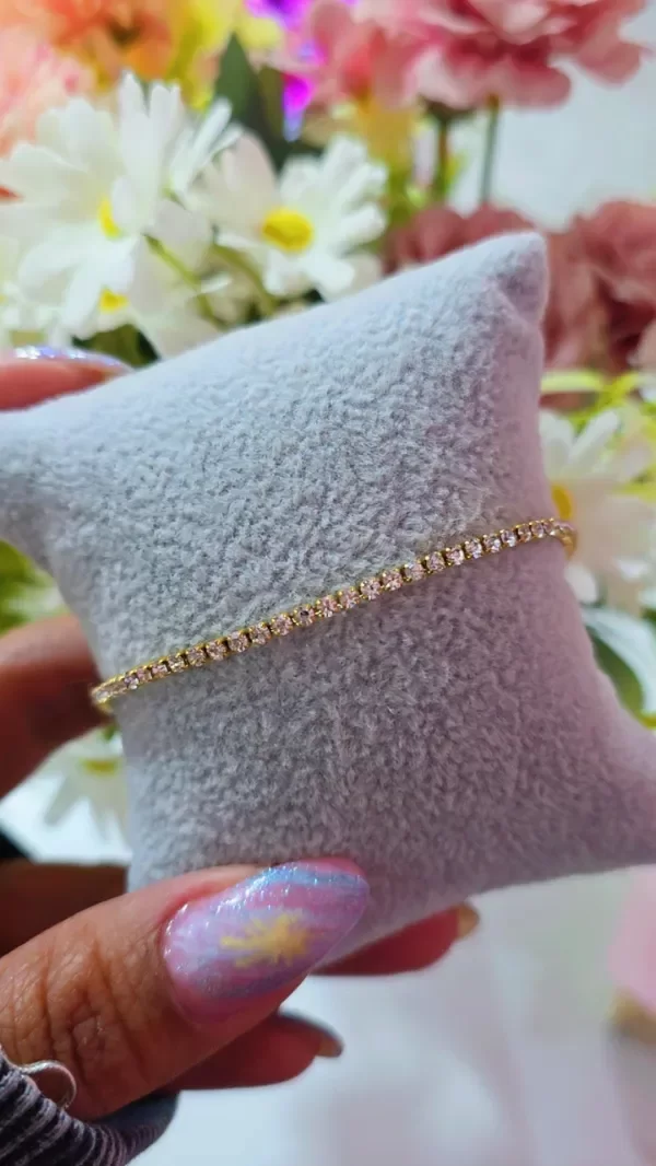 Producto - Pulsera fina cubic AD