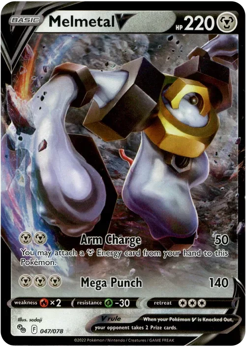 Producto - Melmetal V - 047/078 - Pokemon Go - Holo
