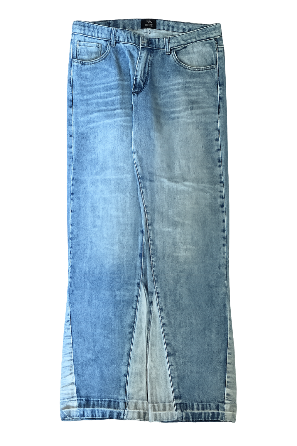 Producto - Pantalon FLARED Basic Celeste