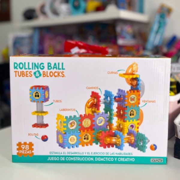 Producto - Rolling ball tubos y bloques 98 piezas 5998
