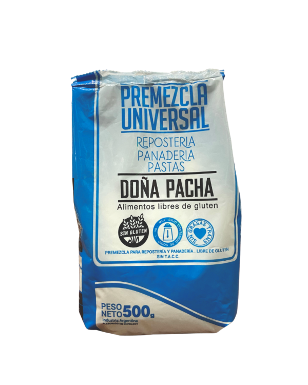 Producto - PREMEZCLA UNIVERSAL DOÑA PACHA 500G