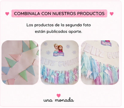 Producto - Guirnalda mini banderines - 1