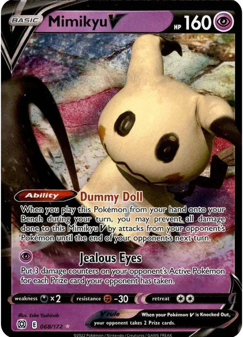 Producto - Mimikyu V - 068/172 - Brilliant Stars - Holo