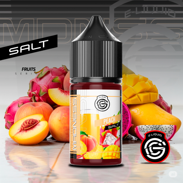 Producto - MADNESS SALT PEACH ICE (DURAZNO ICE ) 30ML 25ML